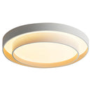 Plafon Led Rings Cct Aluminio Blanco
