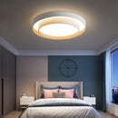 Plafon Led Rings Cct Aluminio Blanco