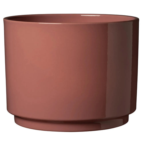 Macetero Oslo De Ceramica 13X13 Cm Rosa