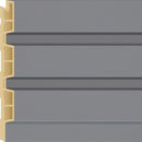 Wall Panel Wpc 12X240 Cm Gris 0.28 M2