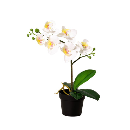 Planta Artificial Orquidea 34 Cm Colores Surtidos