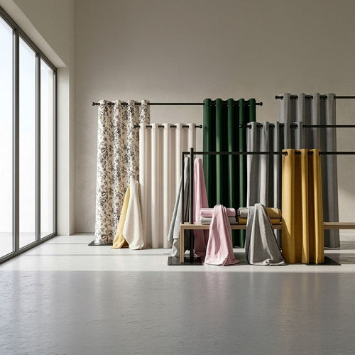 Cortina Tela 140X220 Cm Rosa