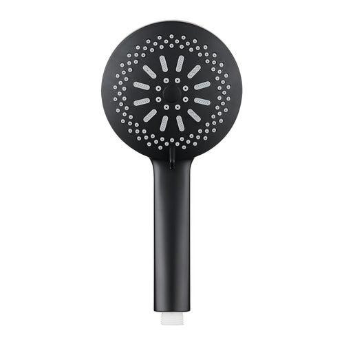 Mango Ducha Abs 5 Funciones 12 Cm Negro