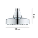 Difusor Ducha Abs 1 Funcion 12 Cm