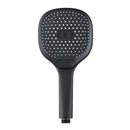 Mango Ducha Bot Abs 3 Funciones 12 Cm Negro