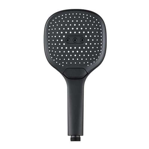Mango Ducha Bot Abs 3 Funciones 12 Cm Negro