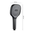 Mango Ducha Bot Abs 3 Funciones 12 Cm Negro