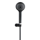 Set Ducha Abs 3 Funciones 10 Cm Flexible Negro