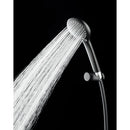 Set Ducha Abs 3 Funciones 10 Cm Flexible Negro