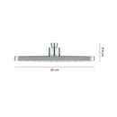Plato Ducha Abs 25X25 Cm 1F