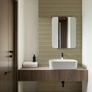Mosaico Malla Oval Xl Taupe 29X27,6 0,08M2