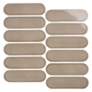 Mosaico Malla Oval Xl Taupe 29X27,6 0,08M2