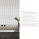 Mosaico Malla Oval Blanco 30X30 0,09M2