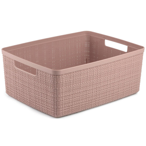 Canasto 36X15X28 Cm 12 L Rosa