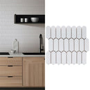 Mosaico Malla Pluma Blanco 28X29,6 Cm 0,08 M2