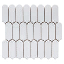 Mosaico Malla Pluma Blanco 28X29,6 Cm 0,08 M2