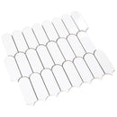 Mosaico Malla Pluma Blanco 28X29,6 Cm 0,08 M2