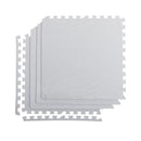 Alfombra Puzzle 60X60 Cm Polietileno Gris