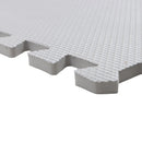 Alfombra Puzzle 60X60 Cm Polietileno Gris
