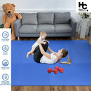 Alfombra Puzzle 60X60 Cm Polietileno Azul