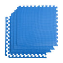 Alfombra Puzzle 60X60 Cm Polietileno Azul