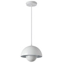 Lampara Colgante Pombal Blanco 23Cm