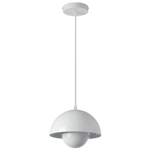 Lampara Colgante Pombal Blanco 23Cm