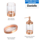 Jabonera Danielle Cobre