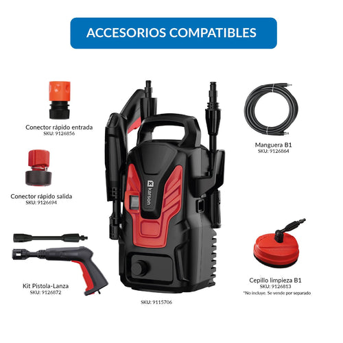 Hidrolavadora Electrica 1400W 110 Bar B1