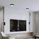 Pack2 Plafon Led Kelly Negro