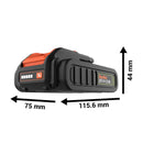 Kit Cargador 2A + Bateria 2Ah