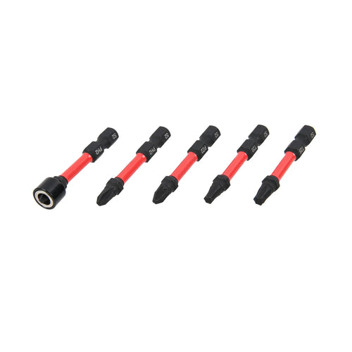 Set Puntas Mix 50Mm + Adaptador Magnetico Drywall 6Pzs