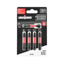 Set Puntas Mix 50Mm + Adaptador Magnetico Drywall 6Pzs