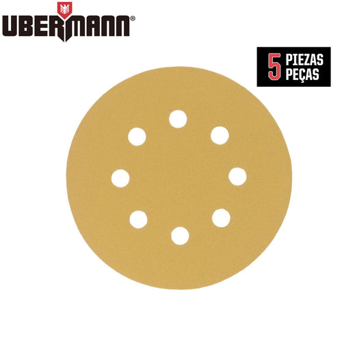 Disco Lija 5" Grano 240 5Unidades