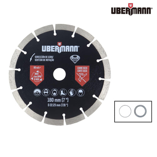 Disco Diamantado 7" Segmentado