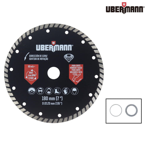 Disco Diamantado 7" Turbo
