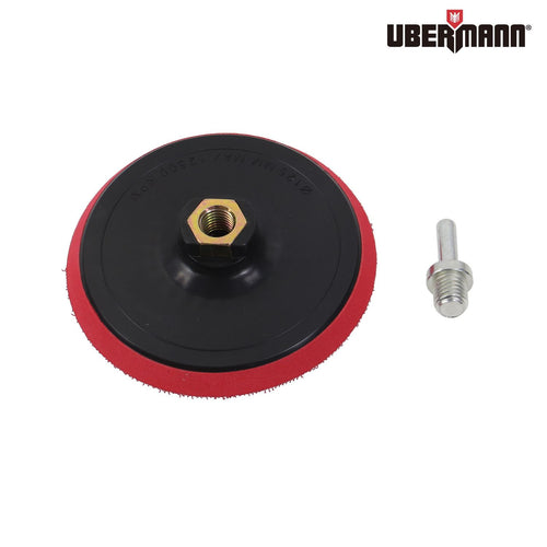 Plato Goma Con Velcro Para Taladro 5"
