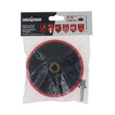 Plato Goma Con Velcro Para Taladro 5"