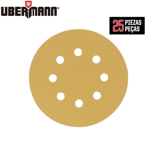 Disco Lija 5" Grano 120 25Unidades