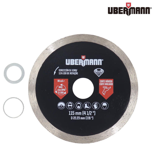 Disco Diamantado 4 1/2" Continuo 2