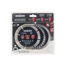 Set 3 Discos Diamantados 4 3/8" Para Sierra De Marmol