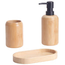 Set 3 Piezas Para Baño Bambu