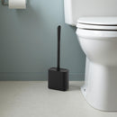 Escobilla Baño Rectangular Negro