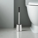 Escobilla Baño Plata