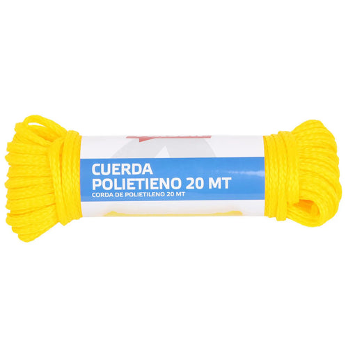 Cuerda Polietileno Cuerda 6 Mm 26 Cm Amarillo