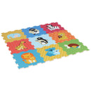 Alfombra 88X88 Cm Multicolor Figuras De Animales