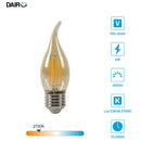 Ampolletas X2 Led 4 W E27400Lm Luz Cal B