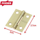 Bisagras Ventana 1,5" Bronce 2 Un