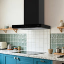 Campana Deco T Touch Y Gestual 60 Cm Negra