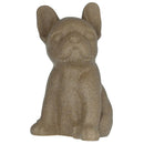 Figura Perro Ceramica Marron 25 Cm